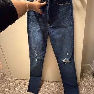 Abercrombie and Fitch ultra high-rise super skinny jeans 8R